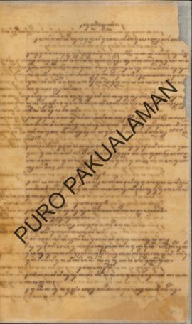 Turunan  Undangan-undangan dari Resident Yogyakarta. Surat tanggal 22 Nopember 1901 tentang Perat...