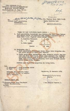 Surat dari Direktorat P4M DIY kepada Pimpinan Rumah Sakit UGM Bagian Kesehatan Anak Nomor 1877/93...