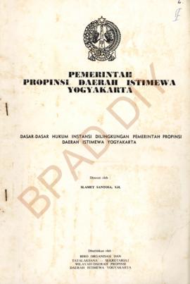 Surat dari Kepala Dinas Kesehatan Rakyat DIY kepada Kepala Kantor Urusan Kesehatan Kotamadya Yogy...