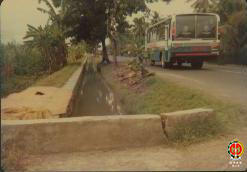 Tampak kondisi pekerjaan telah sekesai dilaksanakan dilihat dari Selatan jalan. (bagian 3)