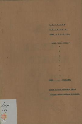 Laporan Kegiatan Sasana Tresna Werdha ABIYOSO, Pakembinangun, Pakem, Sleman, bulan April 1984 – D...