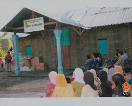 Suasana acara Pembukaan Kunjungan Gubernur Provinsi DIY Pasca Gempa Bumi sekaligus Peresmian Bang...