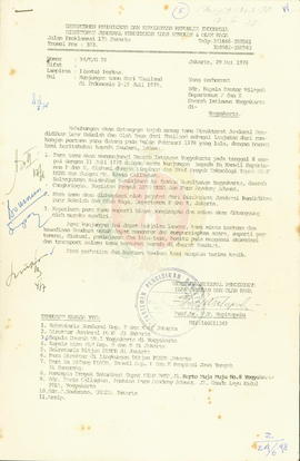 Kunjungan tamu dari Thiland di Indonesia 2-15 Juli 1978 dalam rangka peninjauan proyek teknologi ...