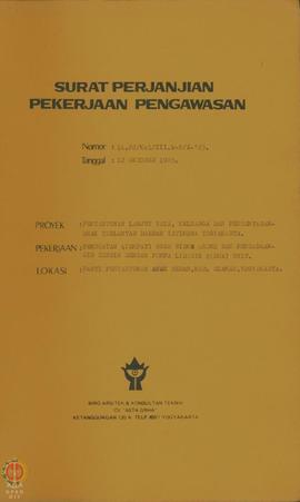 Dokumen pengawasan nomor 14.PJ/Kwi/ III.b-P/X-85, tanggal 12 Oktober 1985, pekerjaan pembuat empa...