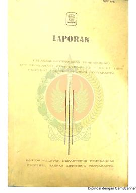 Buku Laporan Pelaksanaan Pameran Pembangunan HUT Proklamasi Kemerdekaan ke-51 Republik Indonesia ...