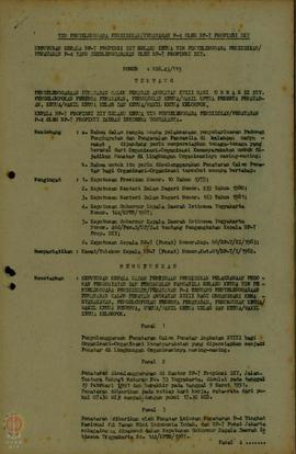 Surat Keputusan Kepala BP-7 Provinsi Daerah Istimewa Yogyakarta Nomor 188.43/115 tentang Penyelen...