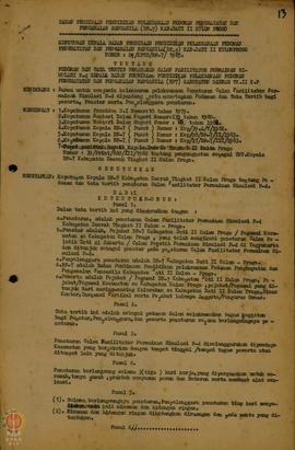 ▪ SK No : 01/KPTS/BP-7/1985 Tgl 13 maret 1985, tentang pedoman dan Tata Tertib penataran calon fa...