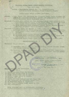 SK Kepala Daerah DIY No. 413/1973 tanggal 22 Oktober 1973 tentang pengangkatan kembali R.W. harjo...