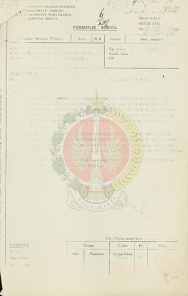 Penghitungan APBD Prop. Sumatra Utara, Kalimantan Selatan, DIY 1975/1976.