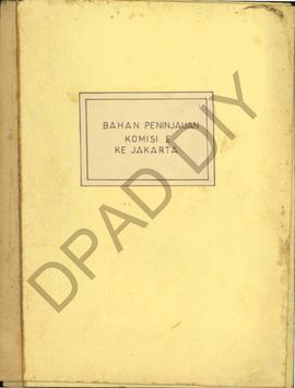 Bahan kunjungan DPRD DIY Komisi E Bidang jalan dan jembatan ke Jakarta.