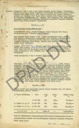 Berita Acara Pelepasan Hak Atas Tanah Milik Penduduk kepada Negara/Pemerintah Daerah DIY diserahk...