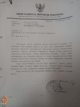 Berkas mengenai rencana peningkatan kerjasama antara Pemerintah Provinsi Daerah Istimewa Yogyakar...