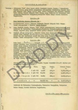 Berita Acara Pelepasan Hak Atas Tanah Milik Penduduk kepada Negara/Pemerintah Daerah DIY diserahk...