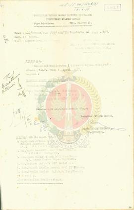 Laporan hasil pemeriksaan pada Dinas-Dinas Kab. Sleman