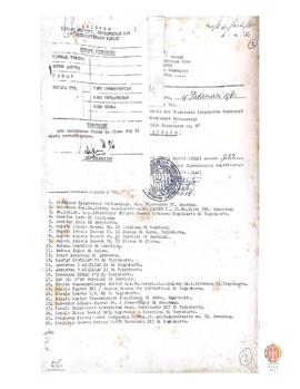 Surat dari Kepala Pengamatan Gunung Merapi Jogjakarta kepada Kepala Sub Direktorat pengamatan Gun...