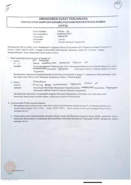 Berita Acara Penarikan / Penggunaan dana Rehab / Rekonsiliasi Rumah ( BAPPD ) untuk Rumah Rusak B...