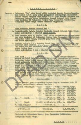 Berita Acara Pelepasan Hak Atas Tanah Milik Penduduk kepada Negara/Pemerintah Daerah DIY diserahk...