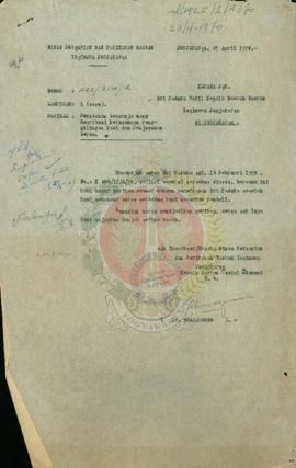 Perubahan besarnya uang retribusi perusahaan penggilingan padi dan penyosokan beras di DIY.