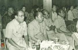 Tampak hadir Bupati Kulon Progo Bpk. Suparno, Bupati Sleman KRT. Sunjoto Prodjosujoto, Bupati Ban...
