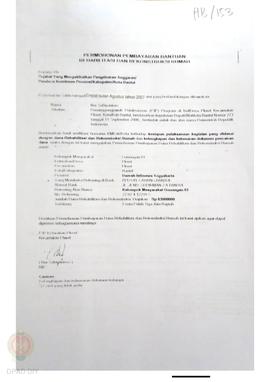 Permohonan Pembayaran Bantuan Rehabilitasi dan Rekonstruksi Rumah, Nama Kelompok Masyarakat Gunun...