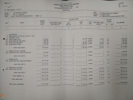 Berkas Laporan Realisai Anggaran Belanja Pembangunan (Proyek), Daftar Transaksi Buku Besar, dan N...