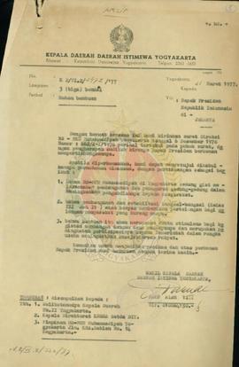 Proposal bantuan presiden untuk membangun dan memugar gedung RS PKU Muhammadiyah