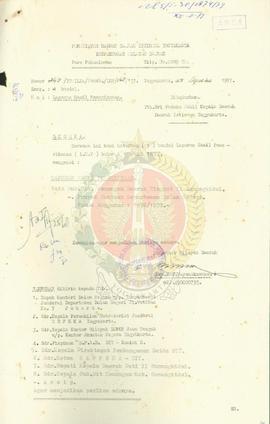 Laporan hasil pemeriksaan pada Kab.  Gunungkidul.