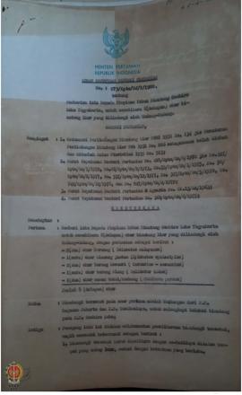 Surat Keputusan Menteri Pertanian RI Nomor 073/KPTS/DJ/I/1980 tanggal 10 April 1980 tentang Pembe...