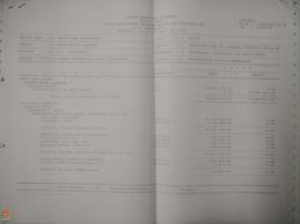 Berkas Bukti Jurnal untuk Pengeluaran Anggaran Rutin dan Pengembalian Kantor Departemen Peneranga...