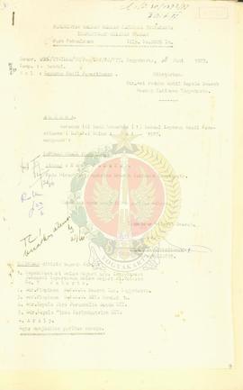 Laporan hasil pemeriksaan Biro/Dinas DIY.