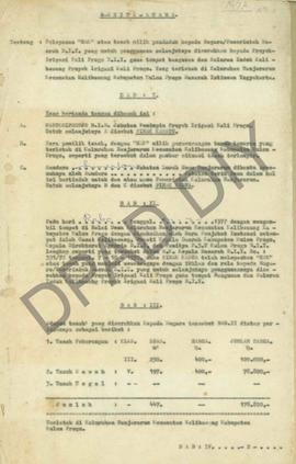 Berita Acara Pelepasan Hak Atas Tanah Milik Penduduk kepada Negara/Pemerintah Daerah DIY diserahk...