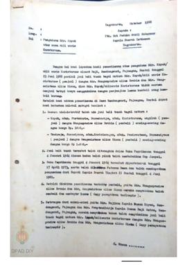 Berkas perkara Sengketa tanah ahli waris dari Karyataruna yang tidak merasa menjual tanah warisan...