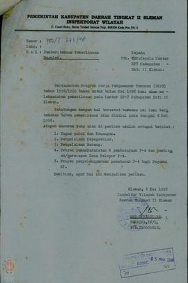 
Surat Nomor 700/T.273/98,Tanggal 2 Mei 1998 tentang  Pemberitahuan Pemeriksaan Regular. - Surat ...