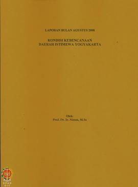 Laporan Bulan September 2008, Masyarakat Tahan Bencana.