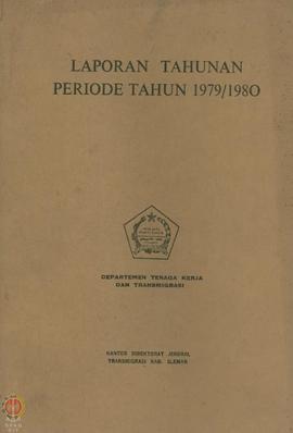 Laporan Tahunan Kantor Direktorat Jendral Transmigrasi Kabupaten Sleman Periode tahun 1979/1980.