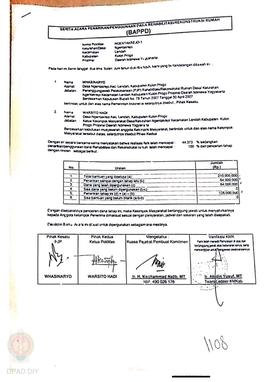 Berita Acara Penarikan/Penggunaan Dana Rehabilitasi/Rekonstruksi Rumah (BAPPD) Rusak Berat, Nama ...
