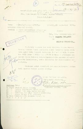 Ketetapan  tentang besarnya iuran keanggotaan BKS-AKSI