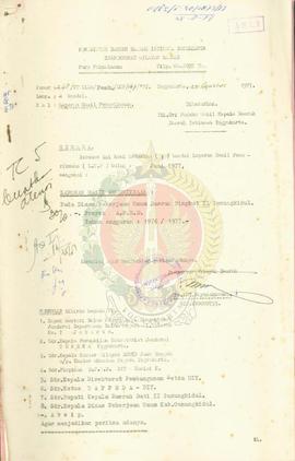 Laporan hasil pemeriksaan proyek pada Dinas Pekerjaan Umum Kab. Gunungkidul.